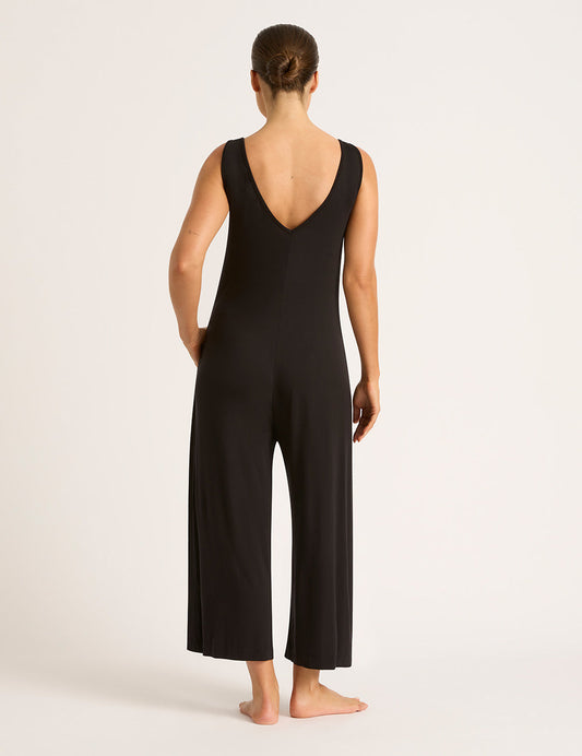 Effortless Black Jumpsuit